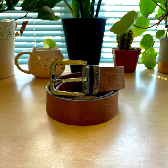 DIESEL Leather Belt - Picture 1 of 4